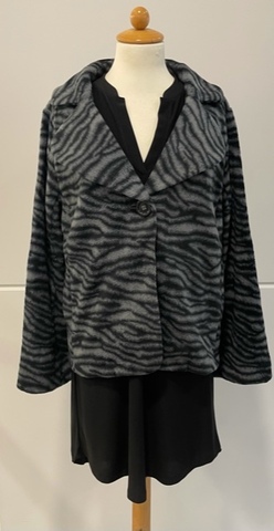 Zebra Print Jacket