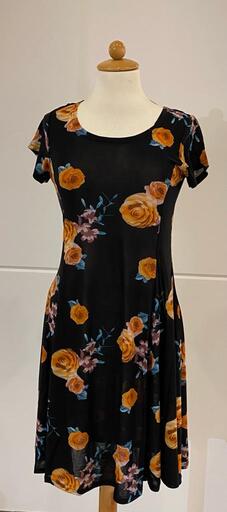 Summer Dress Yellow Flower